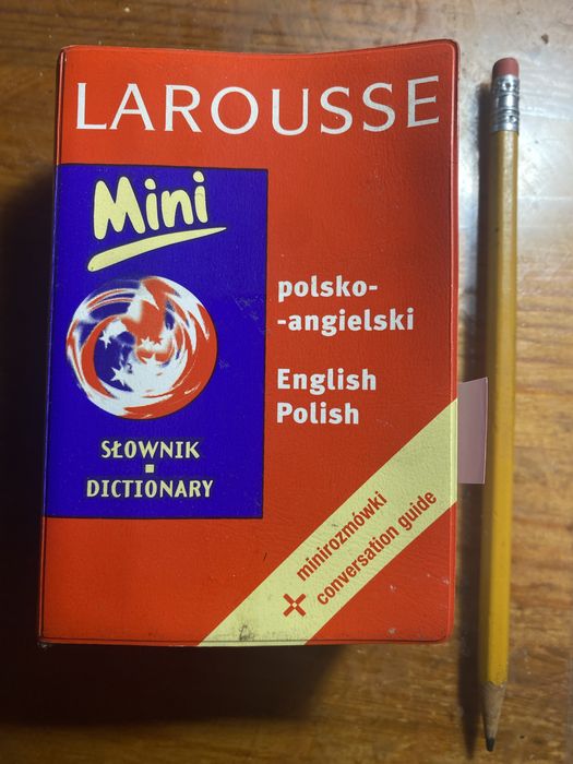 Mini słownik-dictionary polsko-ang i English Polish