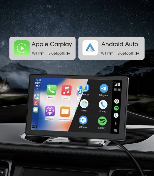 Radioodtwarzacz samochodowy Avylet RC07 | Auto Carplay 4K 9"