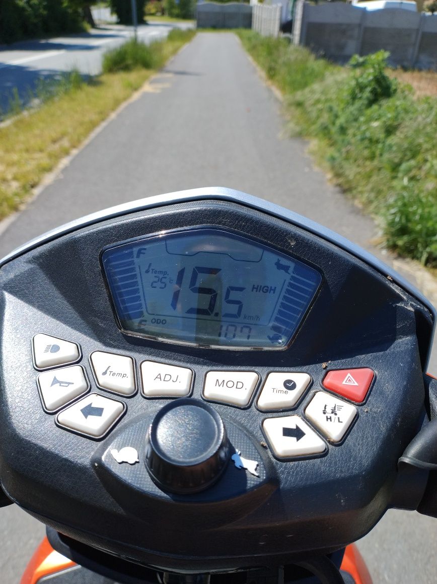 Wózek elektryczny Kymco texel jak nowy