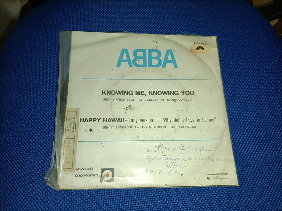 Abba Knowing Me,Knowing You_vinil