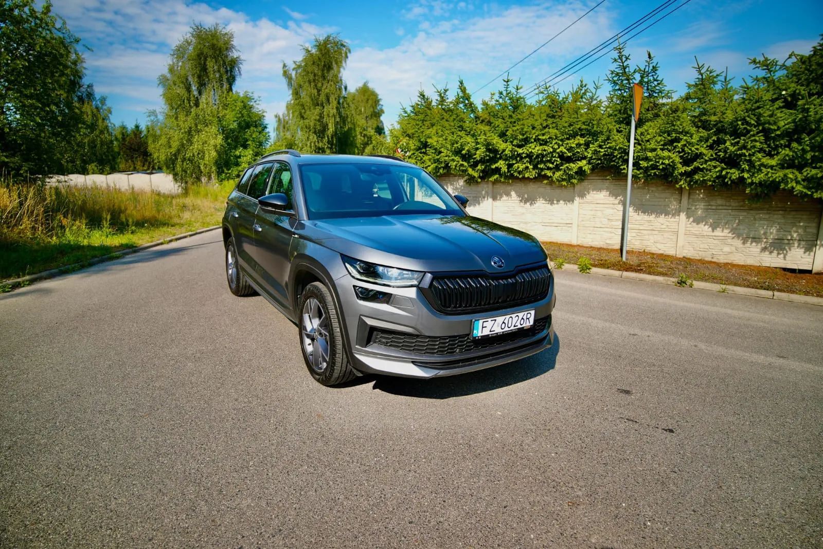 Skoda Kodiaq Sportline 2022, Stan IDEALNY, Panorama, matrix, salon POLSKA
