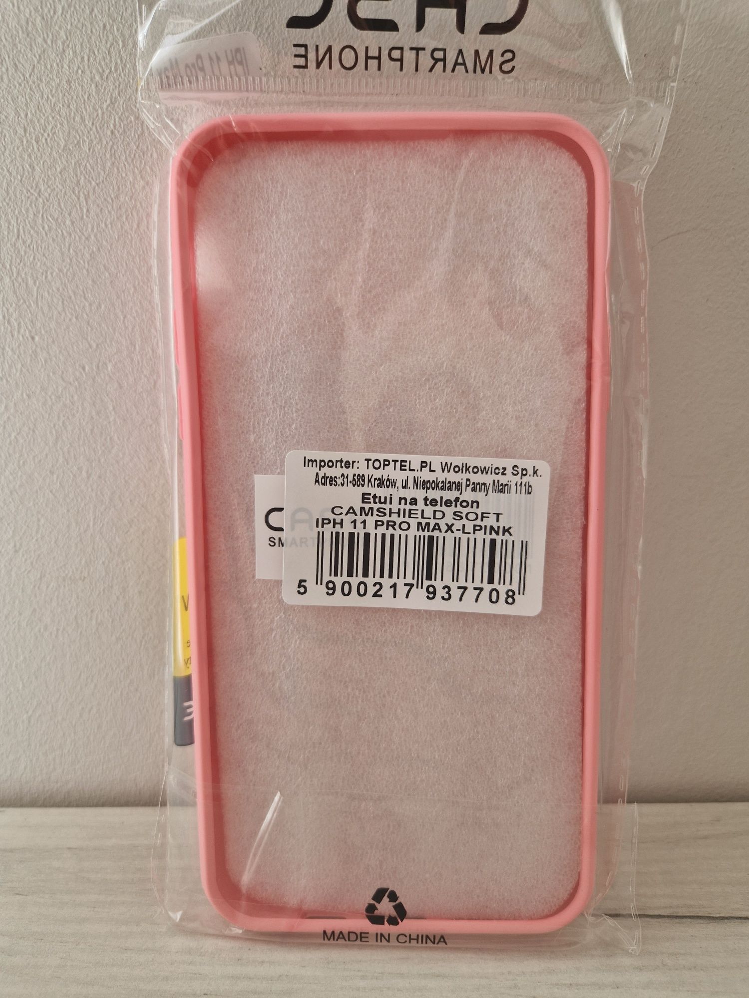Camshield Soft do Iphone 11 Pro Max Jasnoróżowy
