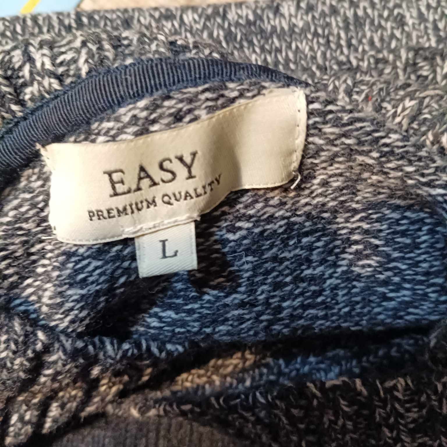 81L. Sweter męski rozmiar L firmy Easy