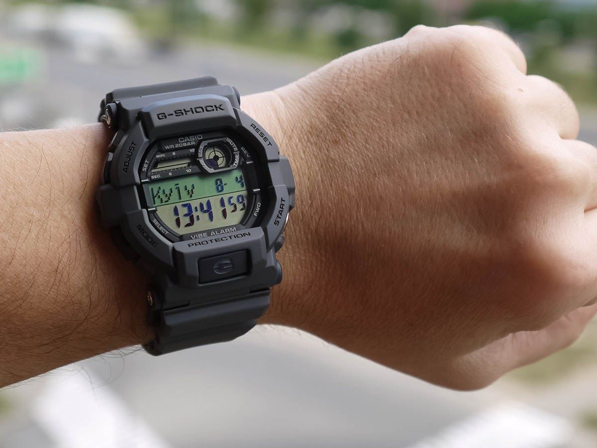 Годинник Casio GD-350-8 G-Shock з вібросигналом