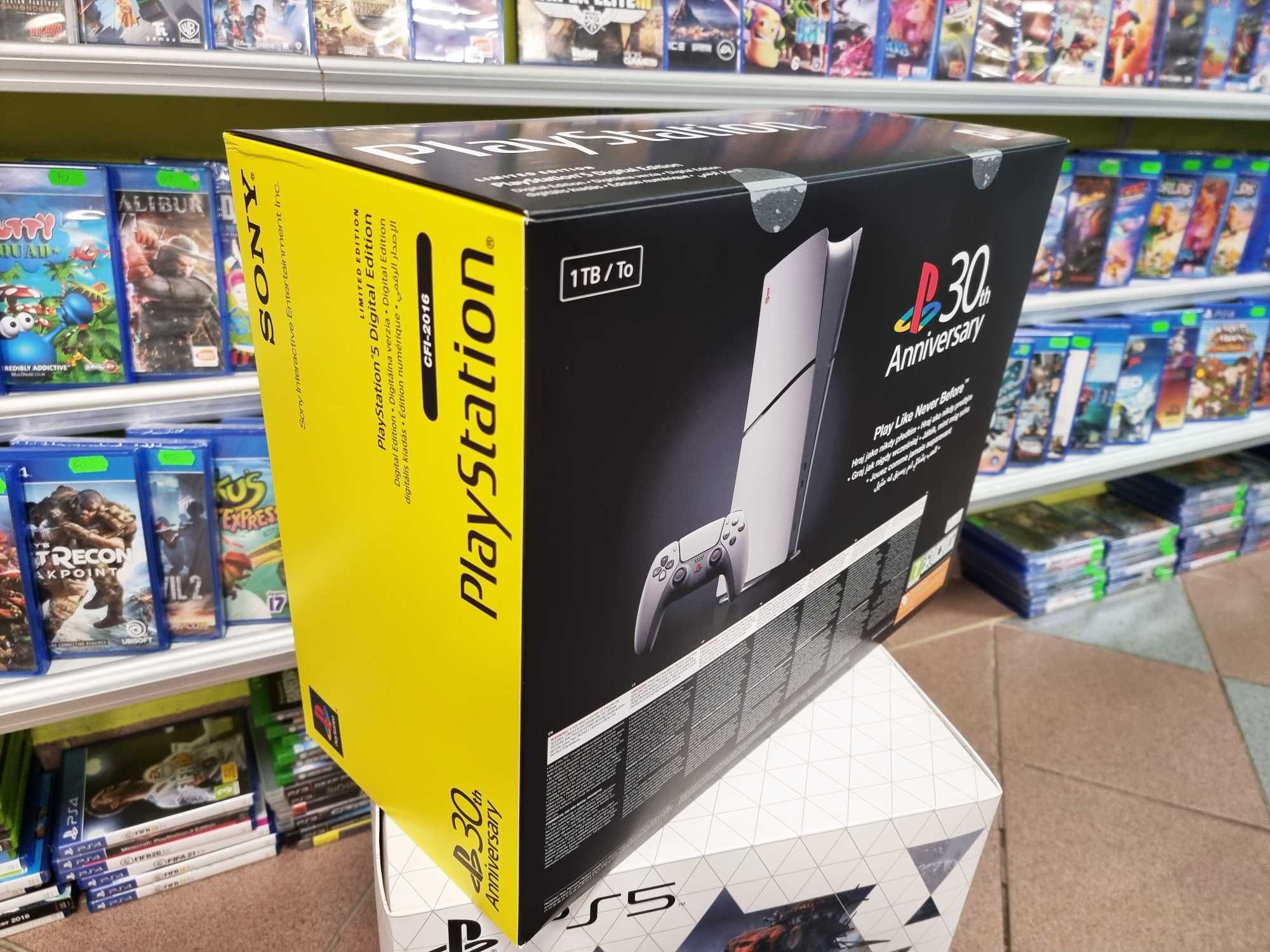 NOWA Playstation 5 PS5 DIGITAL 30th Anniversary 30 Lecie FV ZAMIANA
