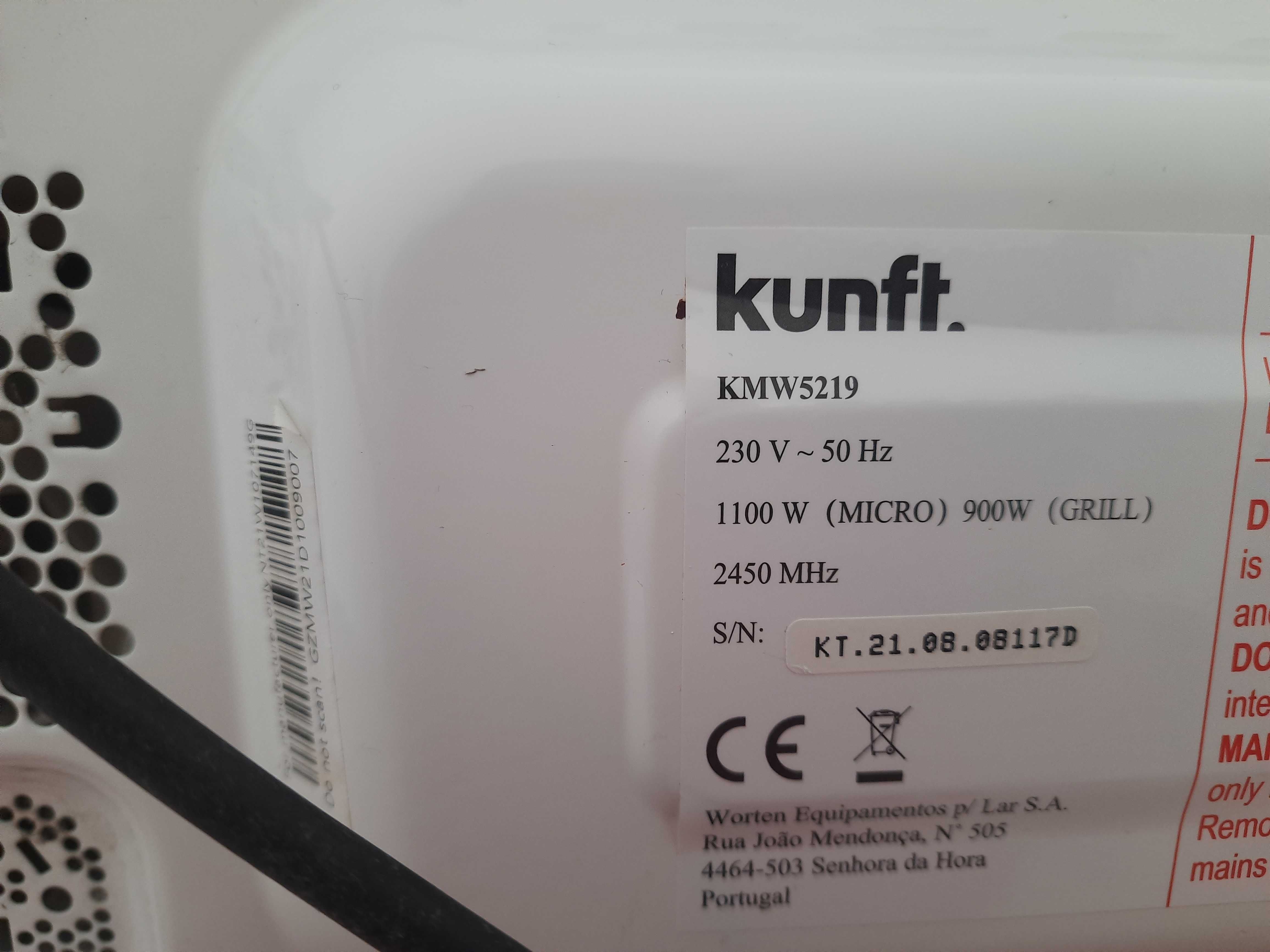 Forno de Microondas Kunft