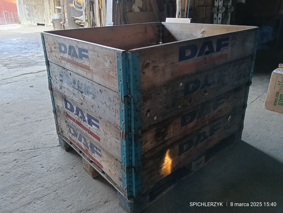 Paleta daf z nakładkami