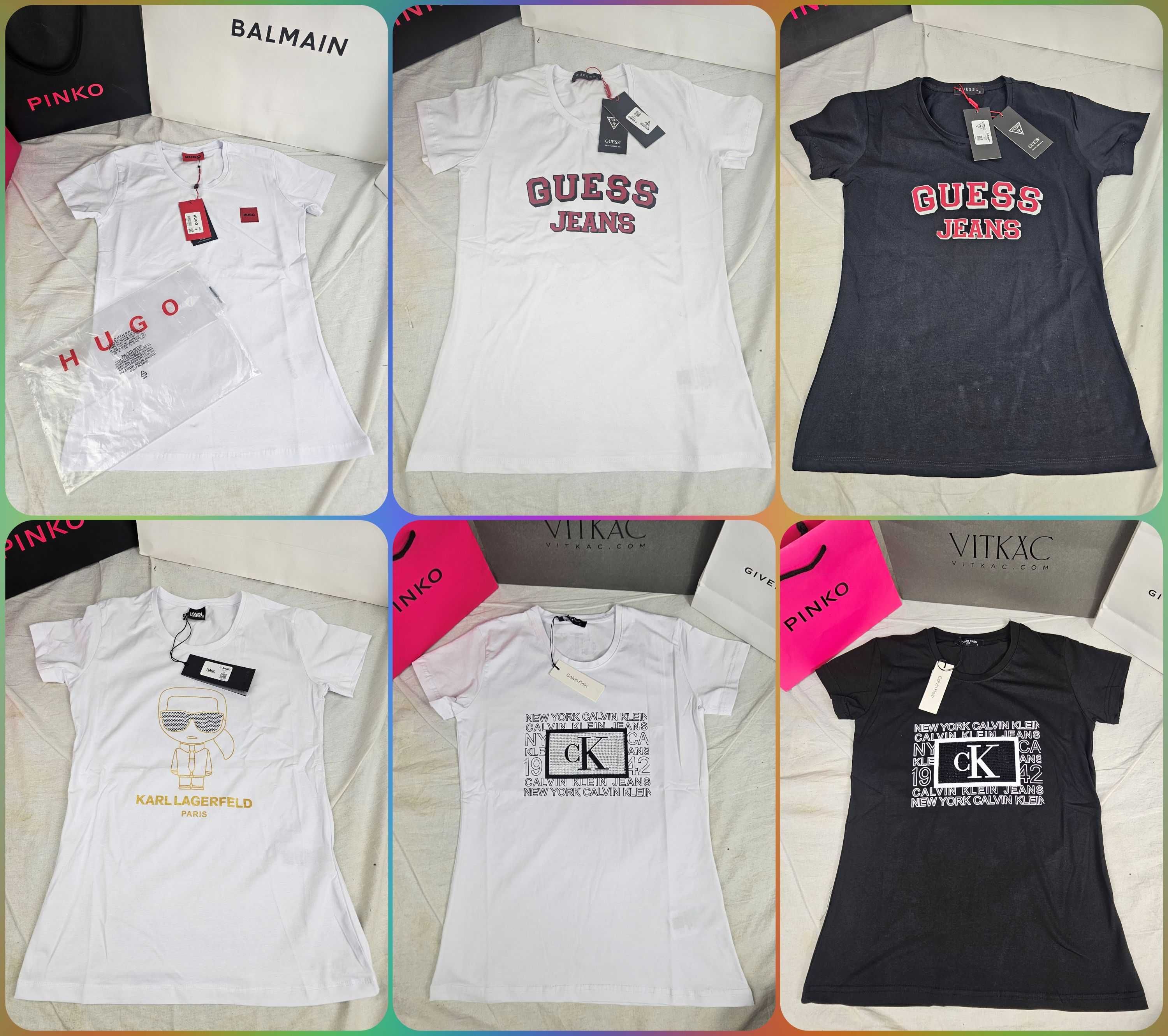 Koszulka damska t-shirt guess jeans koszulki calvin klein nowość hit