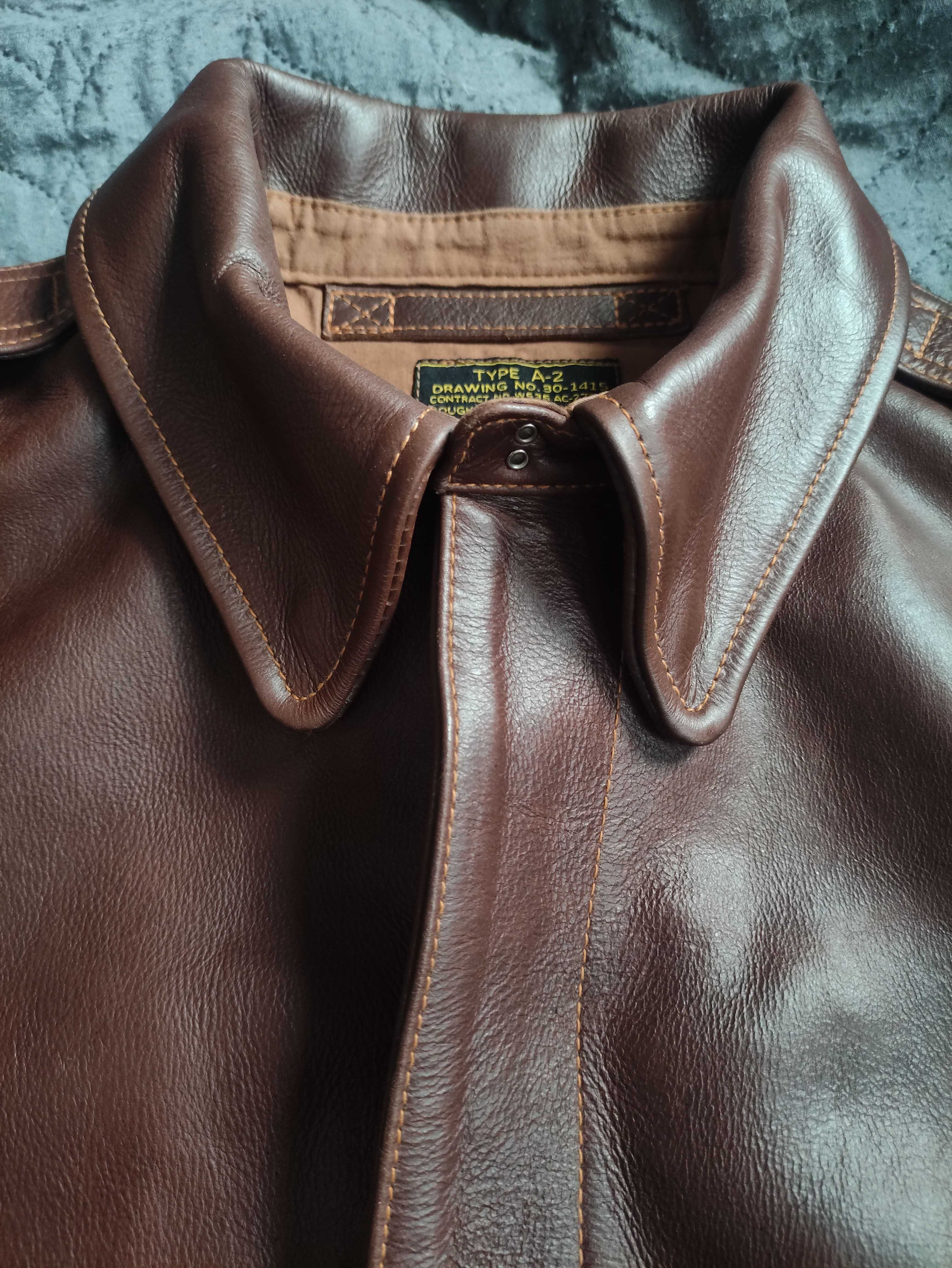 Kurtka pilota lotnicza A-2 nowa L USAF horsehide