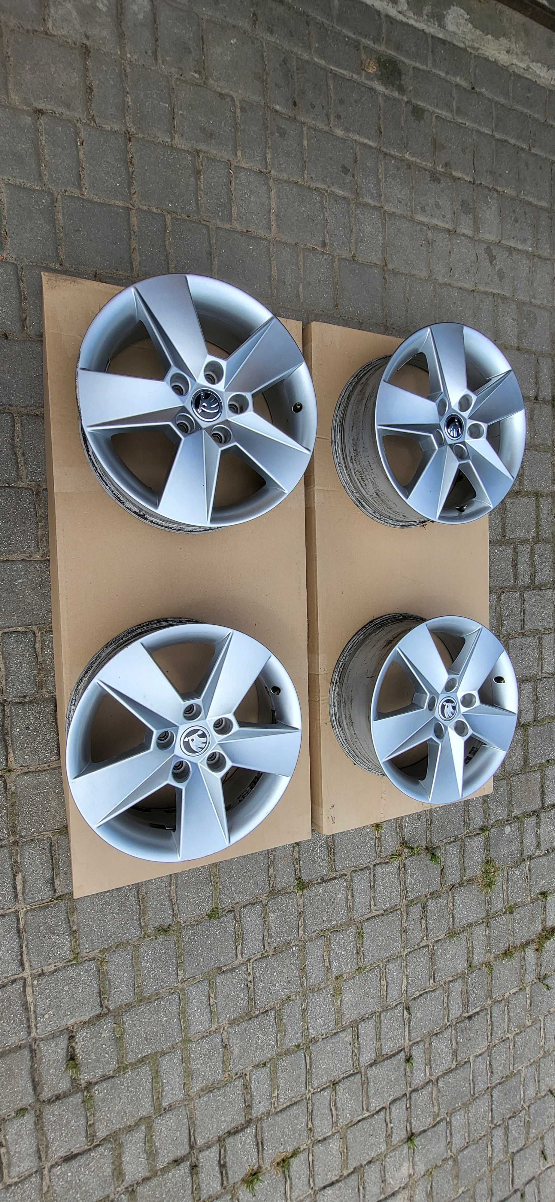 Alufelgi oryginalne 16" Skoda