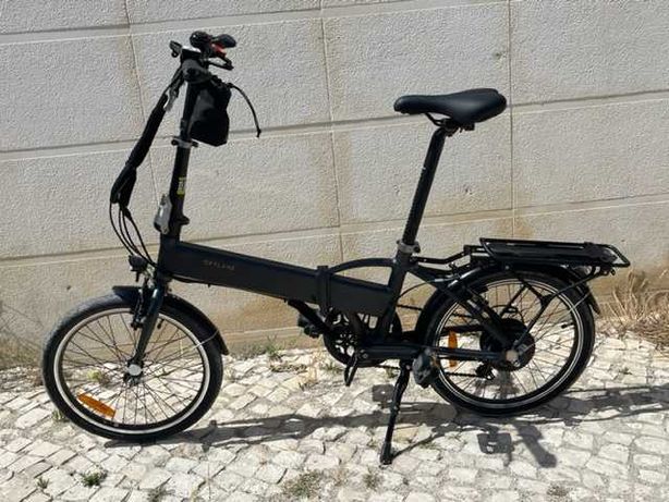Bicicleta elétrica dobrável TILT 500 cinzento/preto