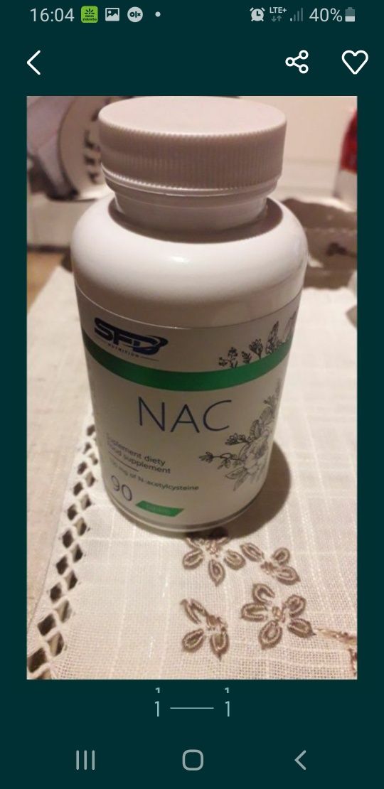 NAC N-acetylcysteina, wysyłka tylko 1 zł