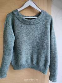 Sweter alpaka + wełna rozmiar S