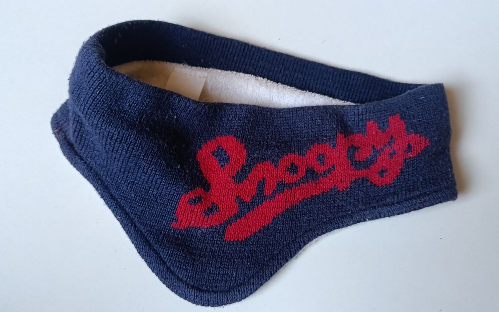 Opaska na uszy  dziecięca Hockey Snoopy lata 90-te