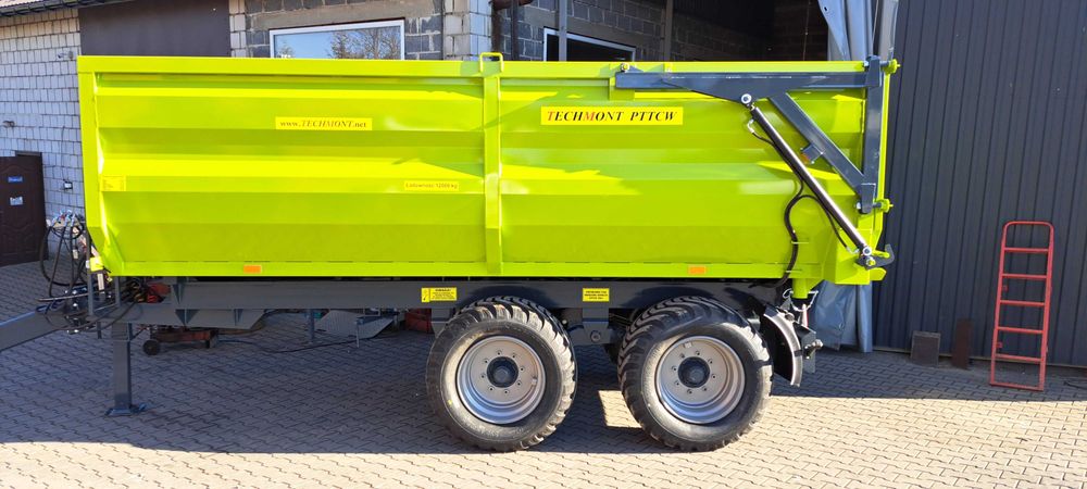 OKAZJA, PROMOCJA Przyczepa TECHMONT Tandem Skorupa 8T