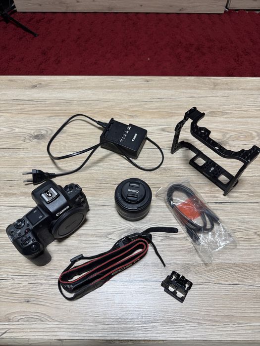 Canon EOS R + RF 50mm f1.8 STM + клітка Mamen