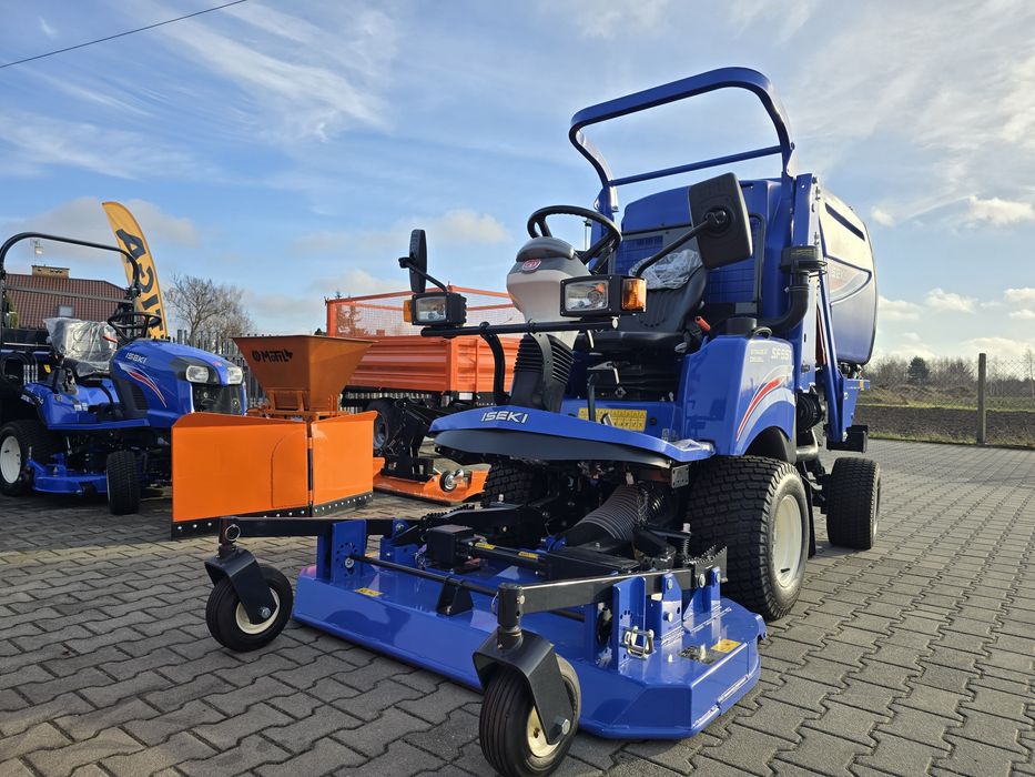 Profesjonalna kosiarka z koszem 1300l Iseki SF544 Made in JAPAN