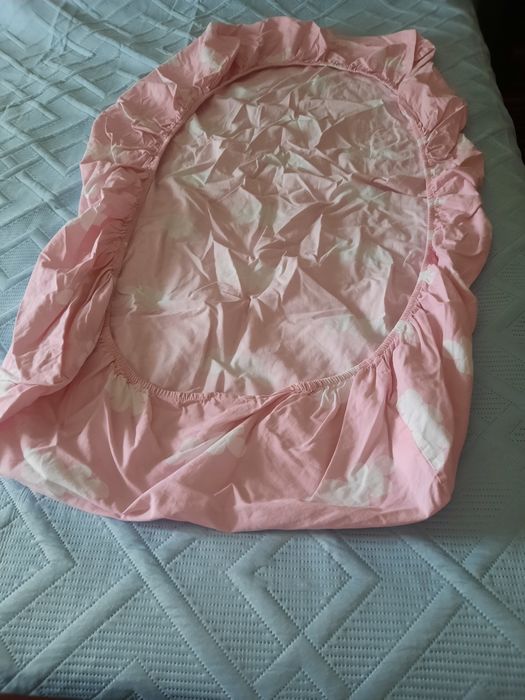Lençóis para cama de bebé