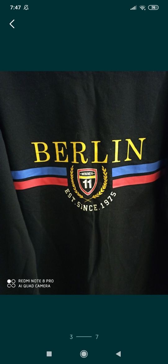 H&M Bluza męska Berlin, r M