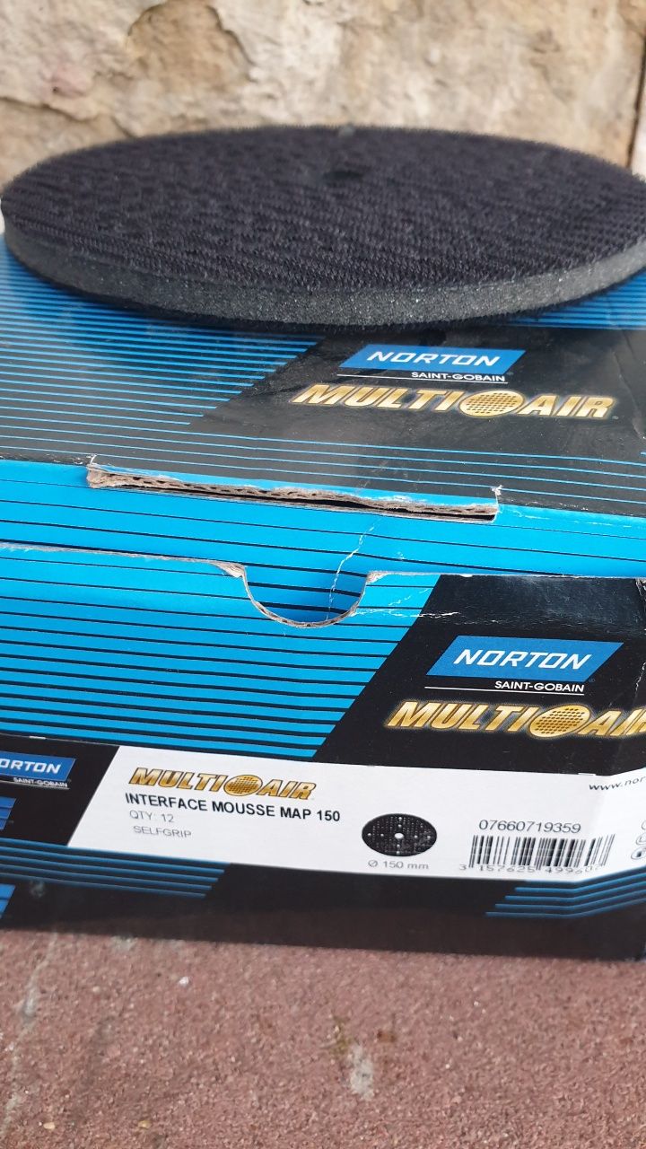 NORTON FITA perfurada  PREMIUM Trim 50×10mm.+ Almofadas apoio 150mm