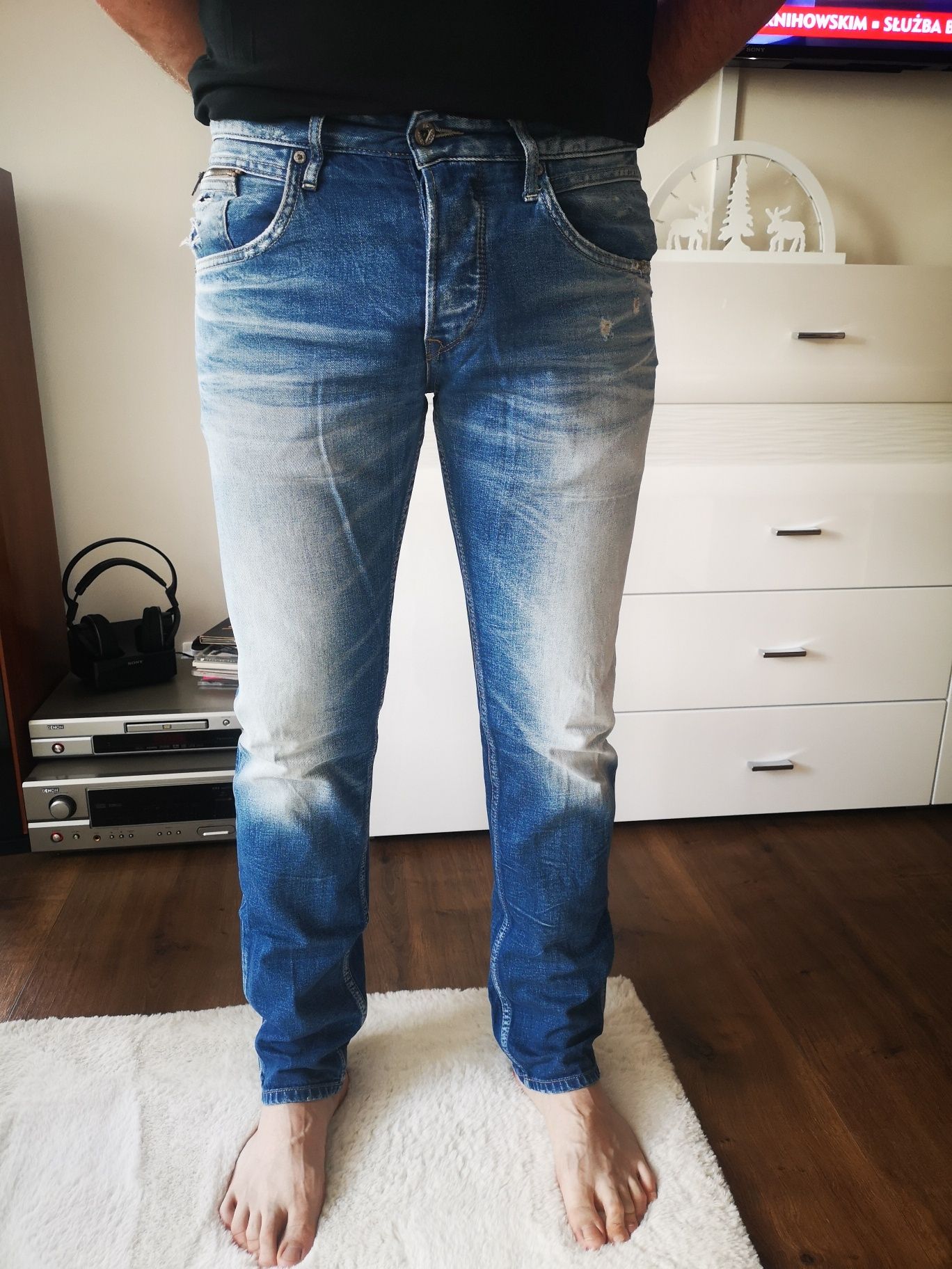 Spodnie męskie dżinsowe Pepe Jeans 31/32