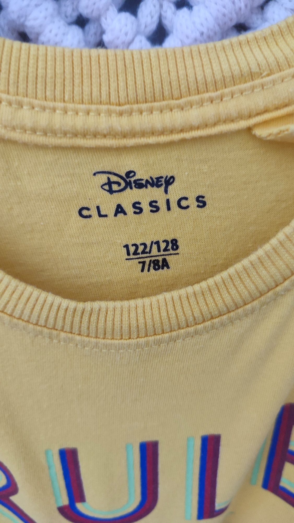 Disney bluzka z długim rękawem longsleeve roz.122/128