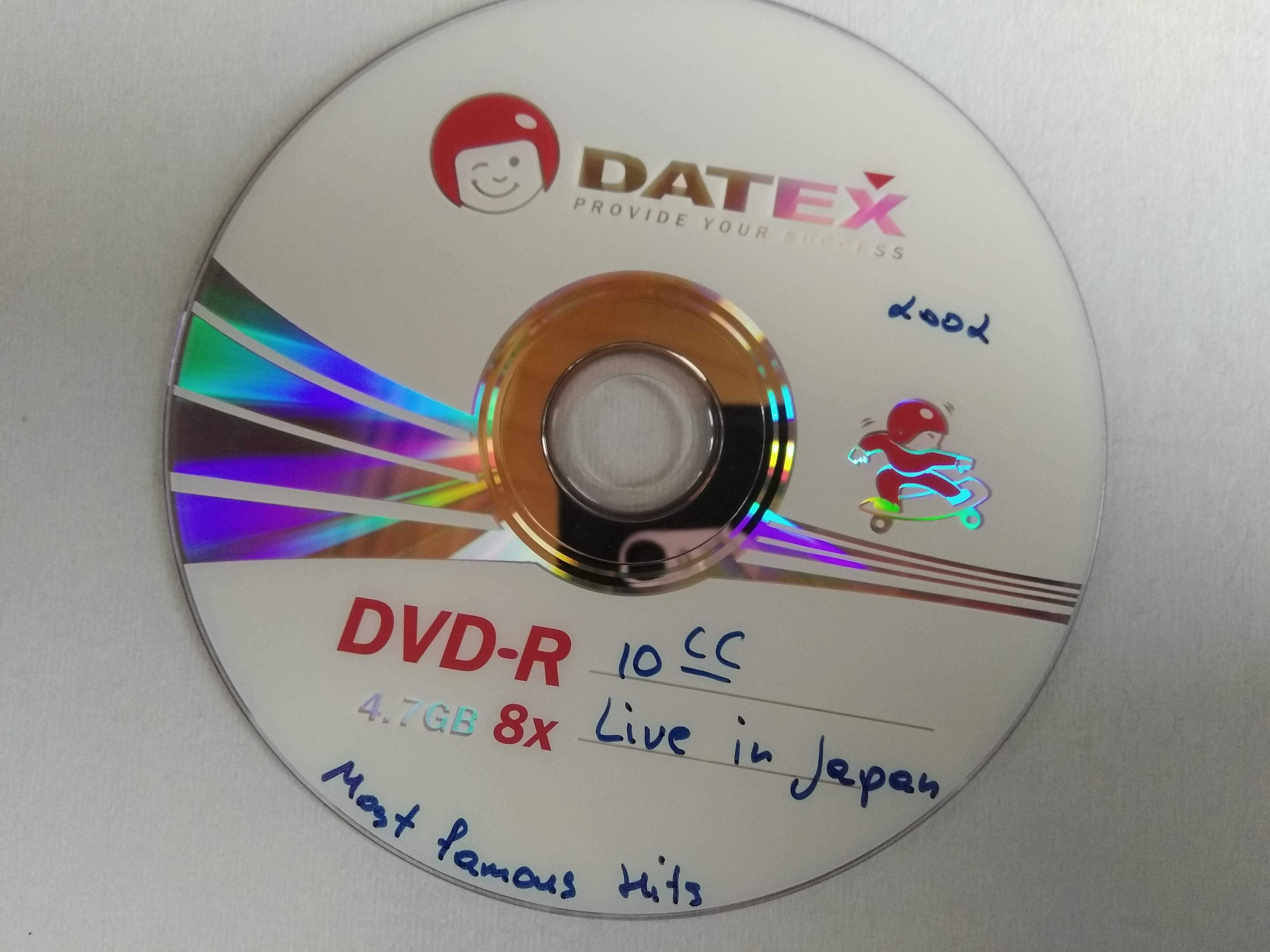 DVD диск 10cc live in Japan 2002