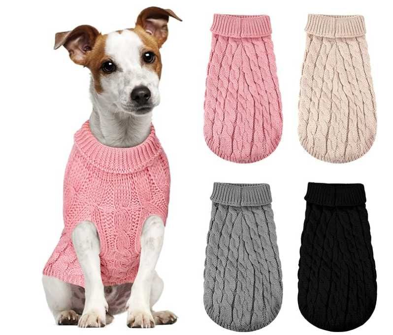 Ubranie/Sweter dla psów z dzianiny