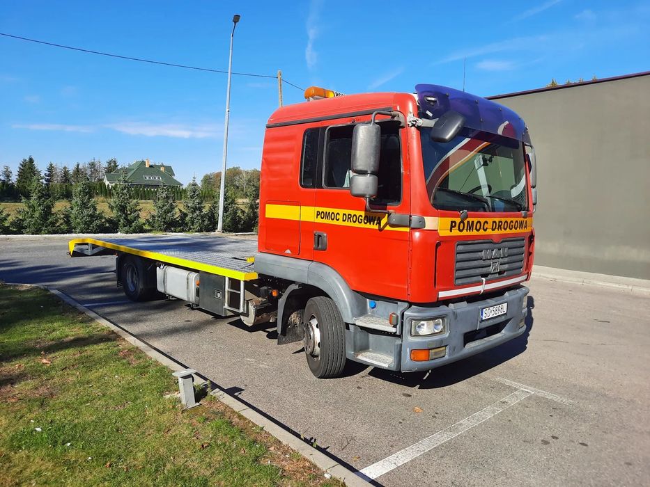 MAN TGL  12.210 EURO5 2008 specjalny pomoc drogowa laweta holownik ZAMIANA