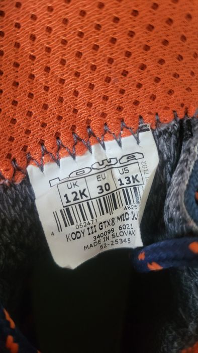 Черевики на хлопчика Lowa Gore-tex 30 розмір