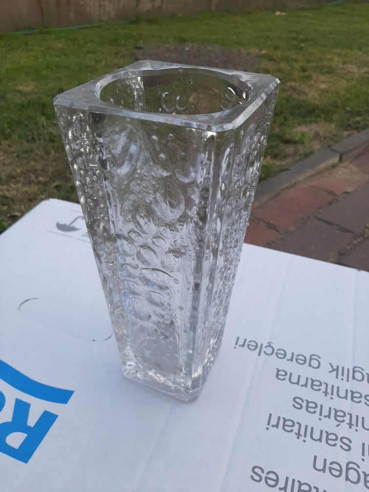 Wazon krople J.S. Drost Ząbkowice PRL