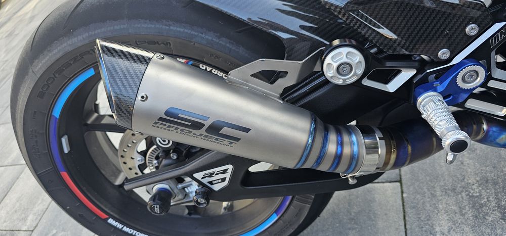 BMW S1000RR S1000R K67 tłumik SC Project 2019-25