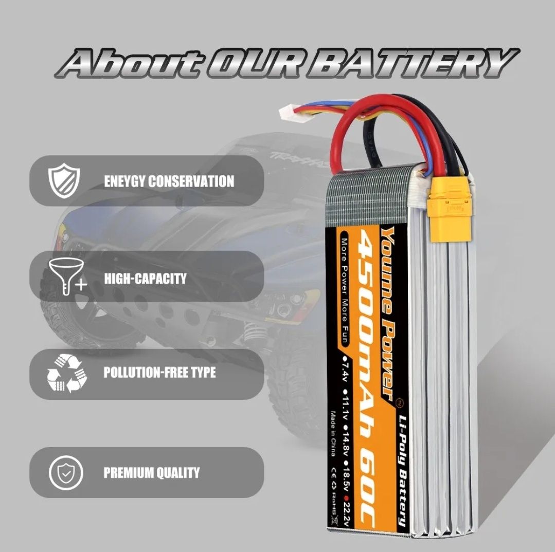 Youme 22.2V 6S 4500mAh LiPo