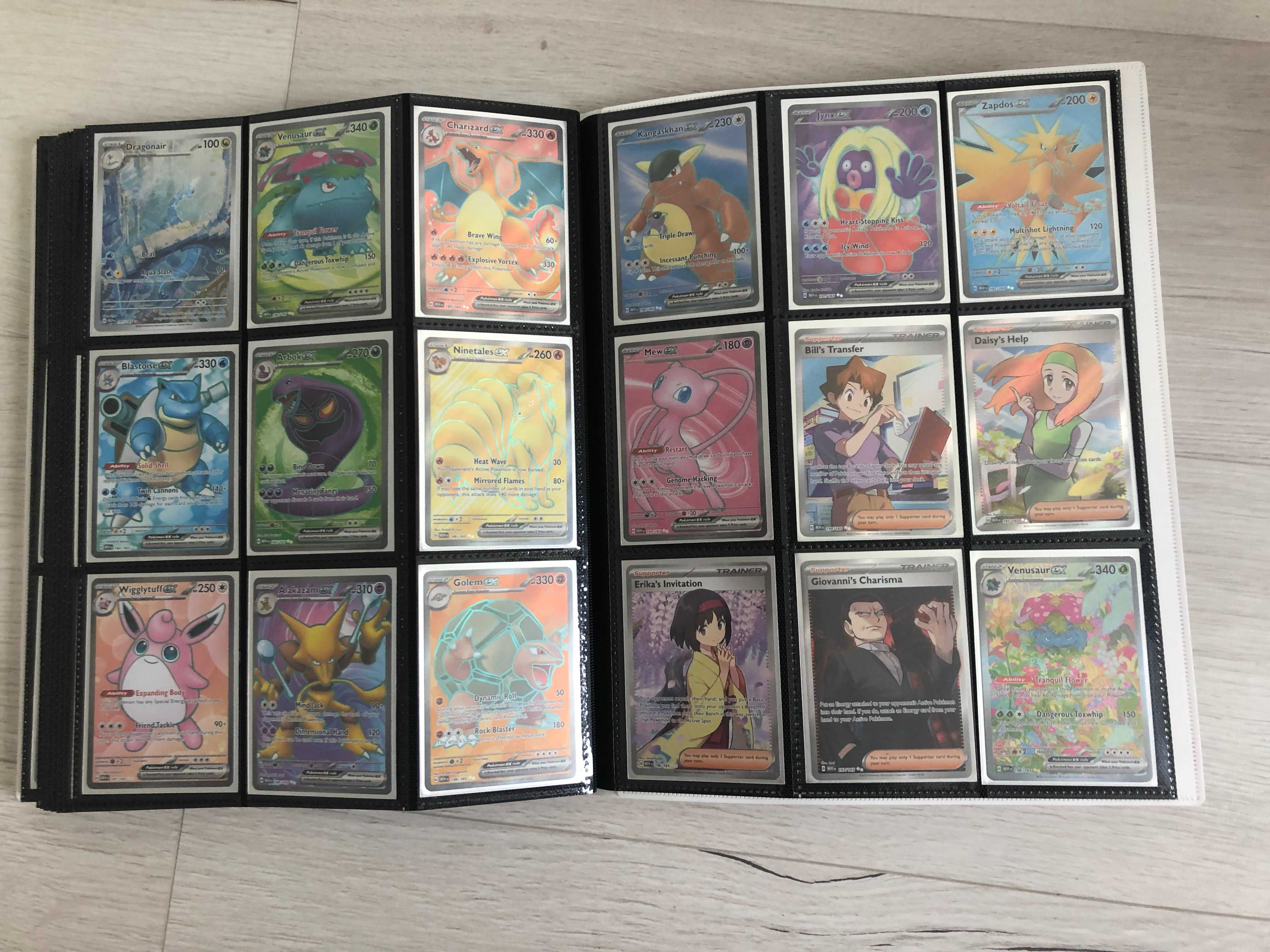Kompletny Master Set 151 Pokemon 207 kart