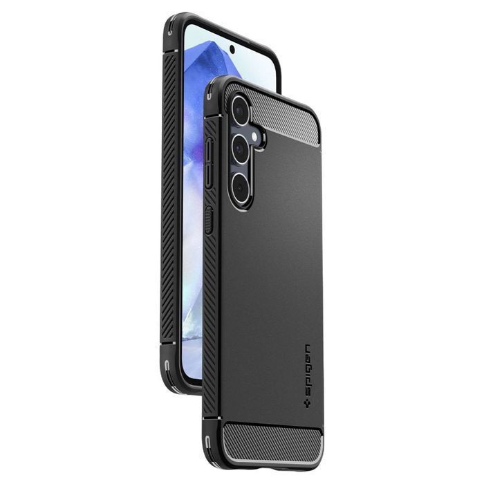 Etui Spigen Rugged Armor Na Samsung Galaxy A55 5G - Czarny Mat