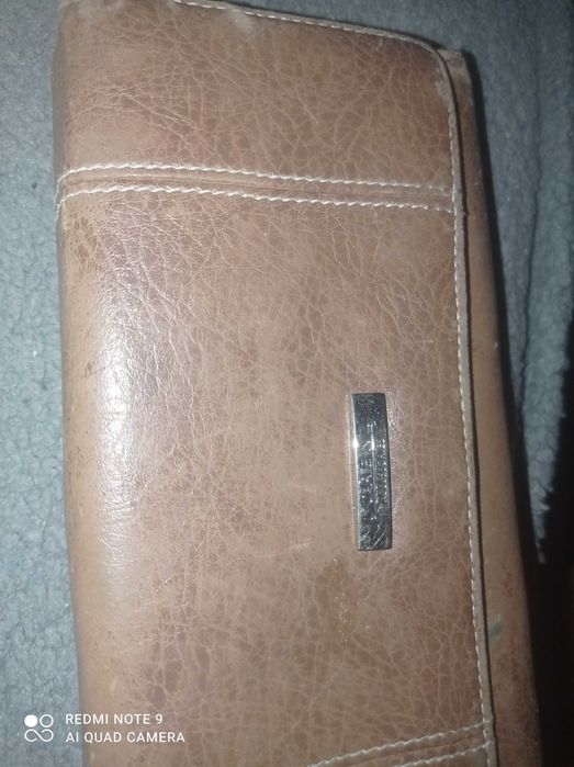 Portfel damski brązowy