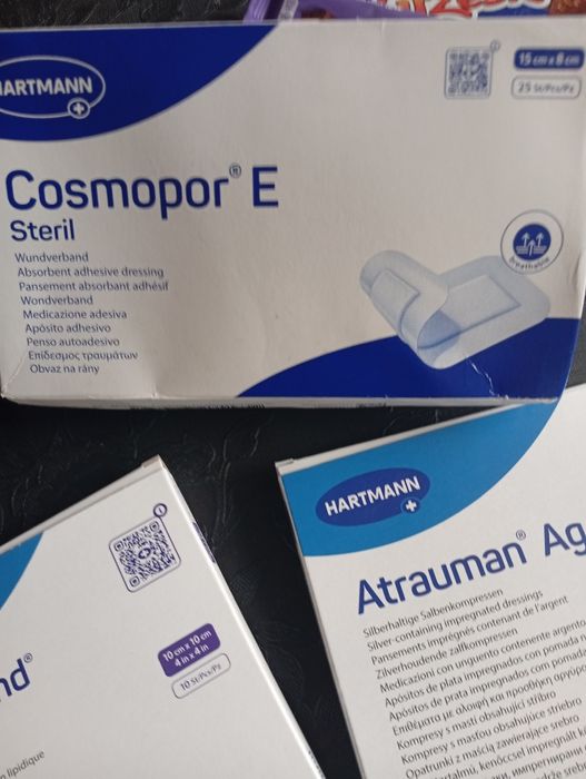 Plastry na rany HARTMANN 3 rodzaje