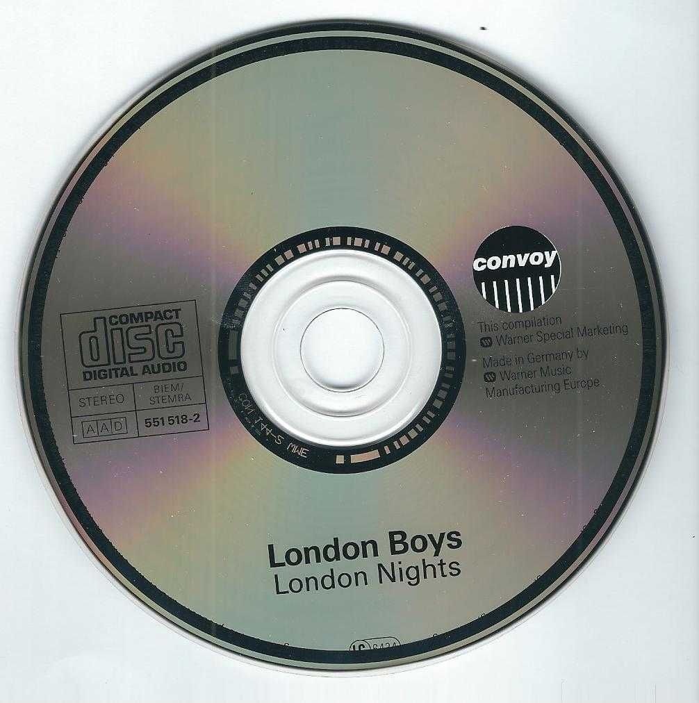CD London Boys - London Nights (1995)