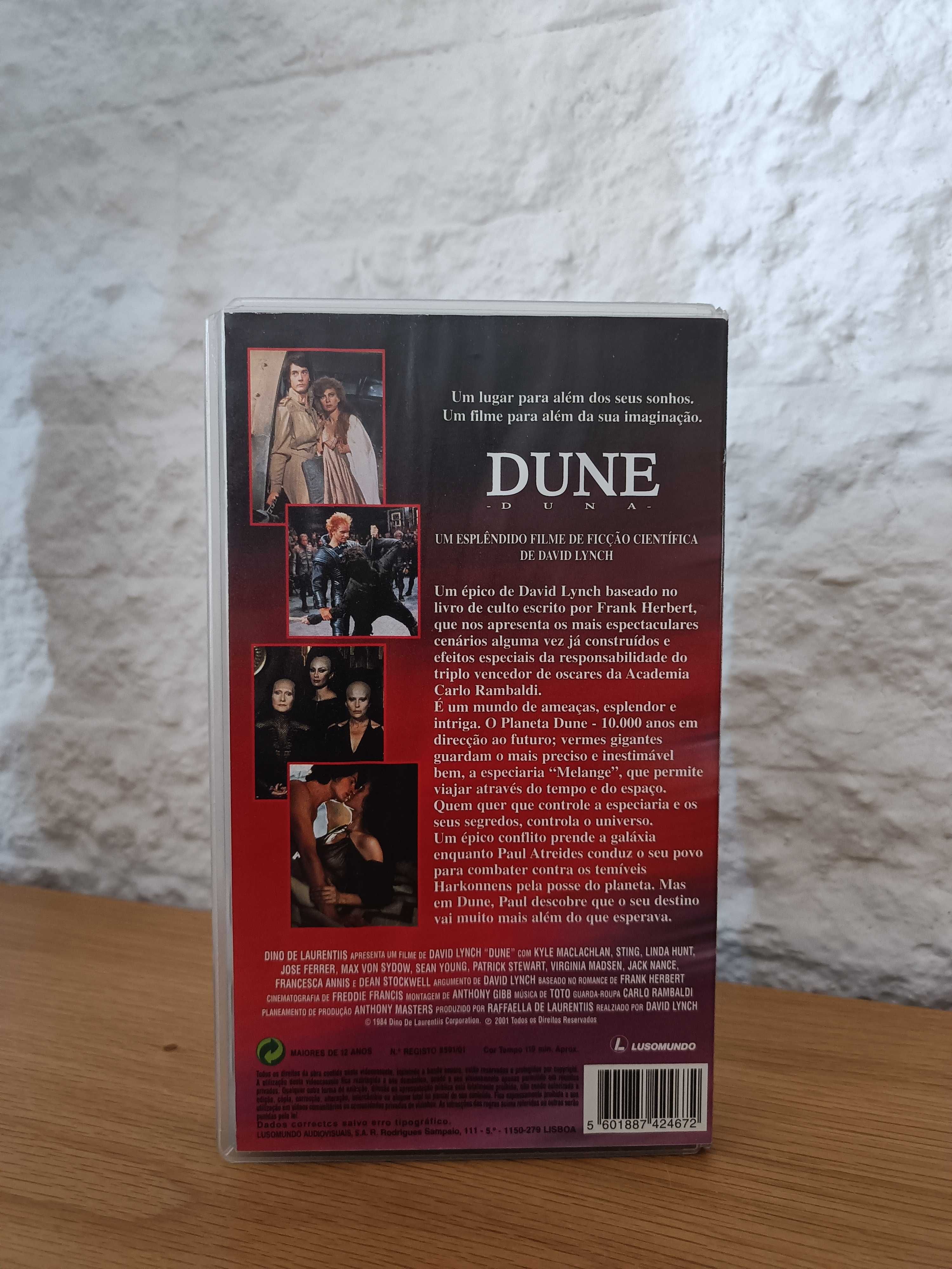 Filme VHS DUNE (Duna) David Lynch Frank Herbert