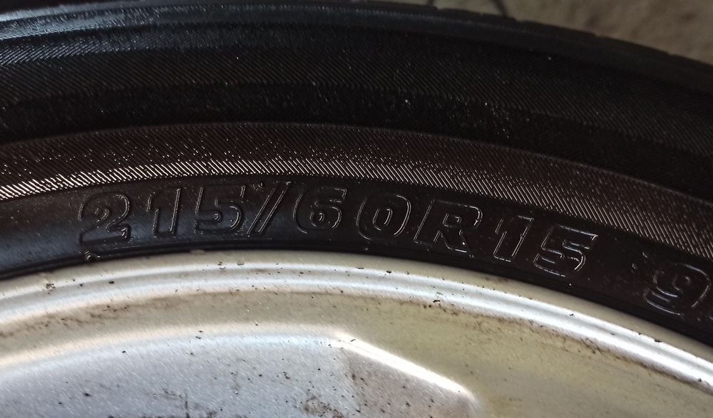 Alufelgi 5x110 Saab Opel 215/60 R15