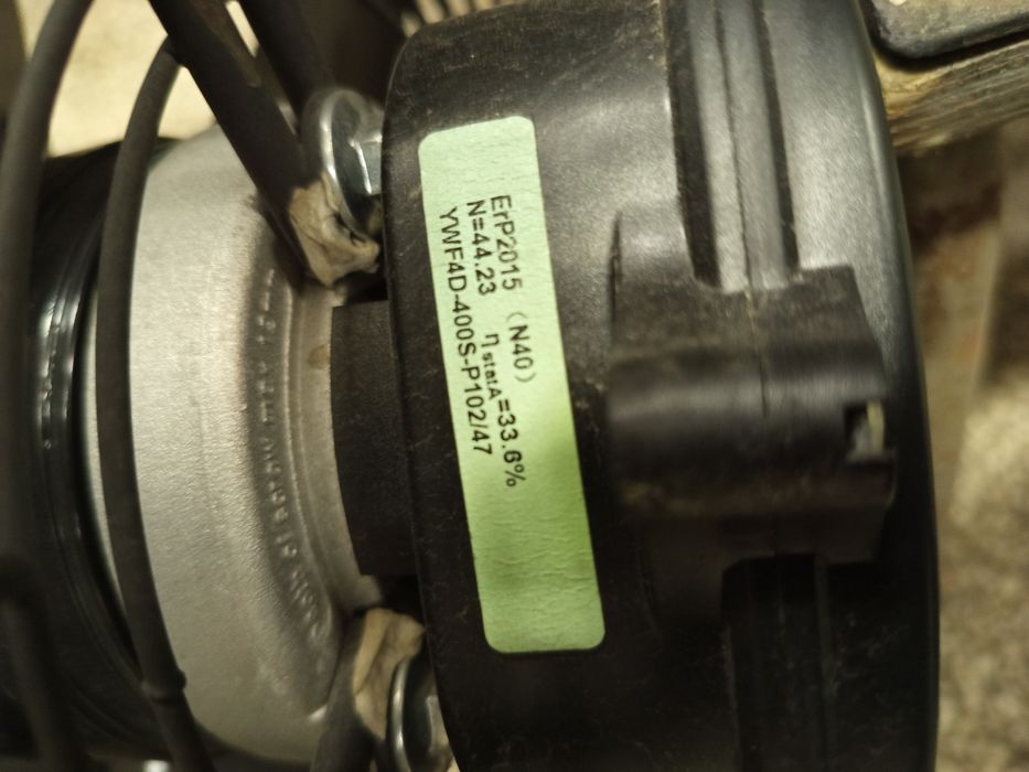 Wentylator osiowy przemysłowy ssący YWF4D-400s