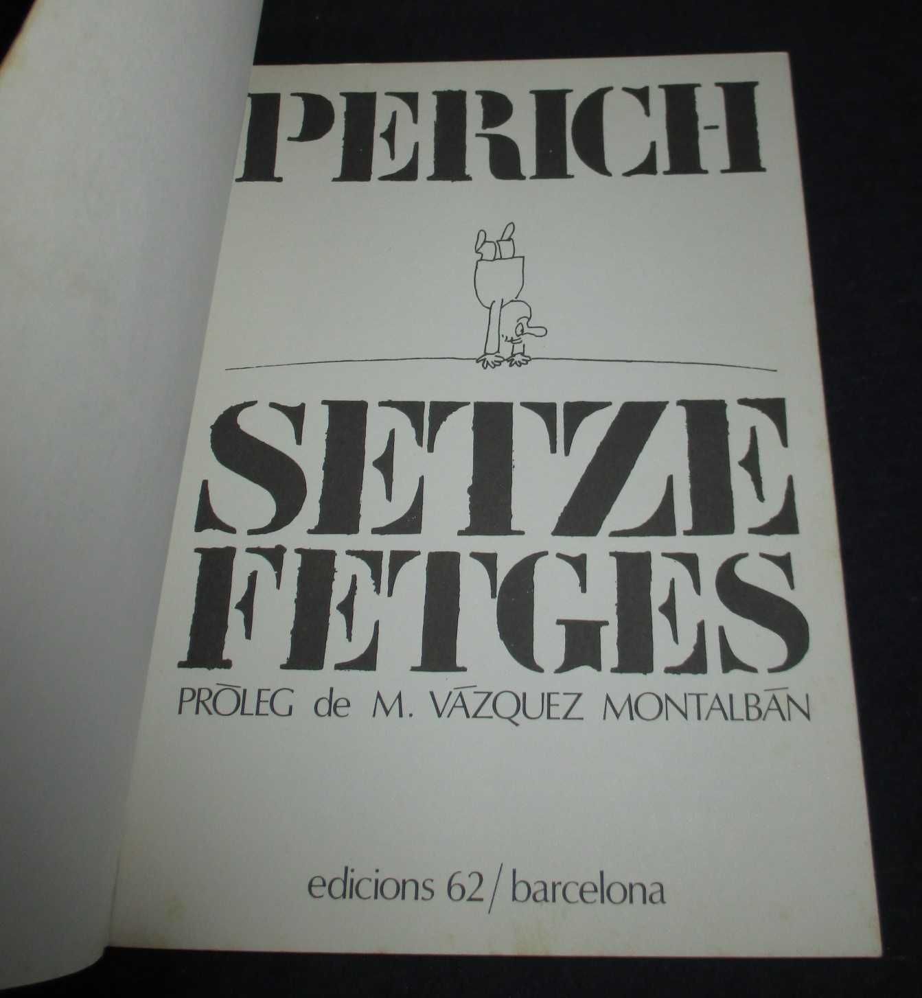 Livro Setze Fetges Perich