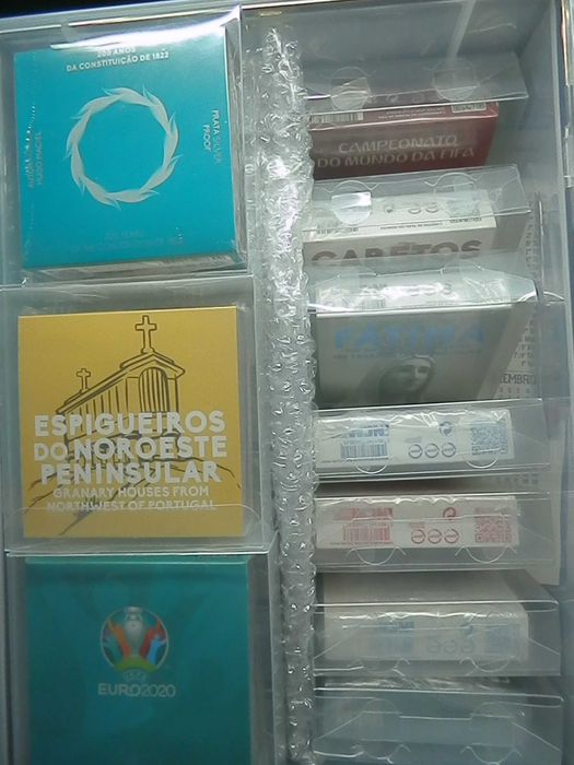 1394 - Euro: Proof's 2,50€ de 2008 a 2022 - ver descrição