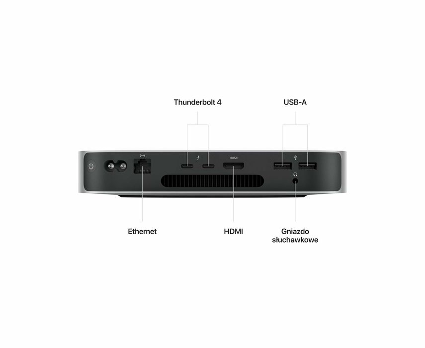 Apple Mac Mini M2 8GB/256GB Stan Idealny Kompletny