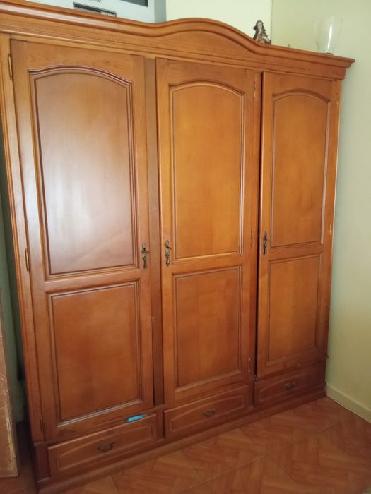 Quarto de madeira em cerejeira