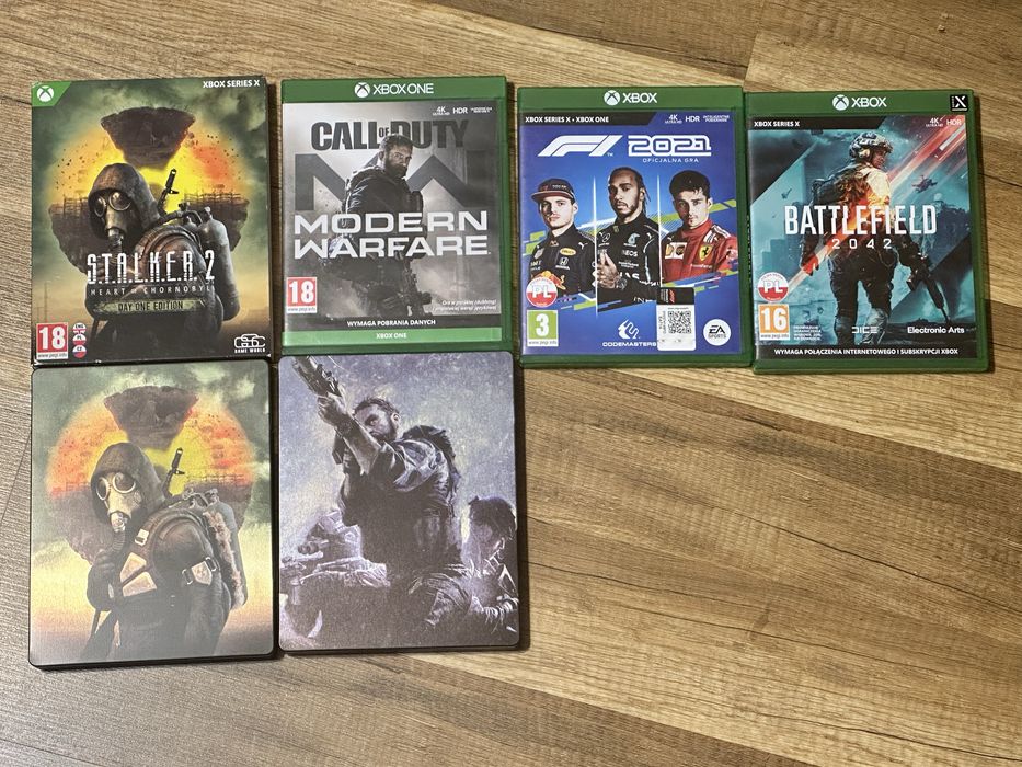 Xbox series X + Słuchawki i gry