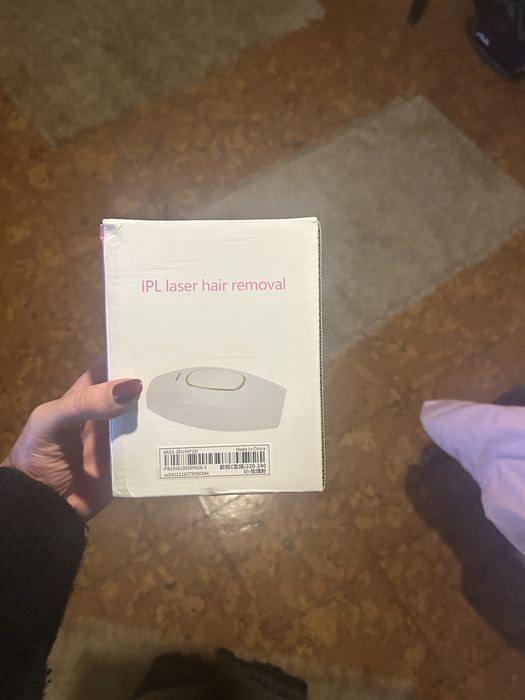 Depilador a lazer nunca utilizado