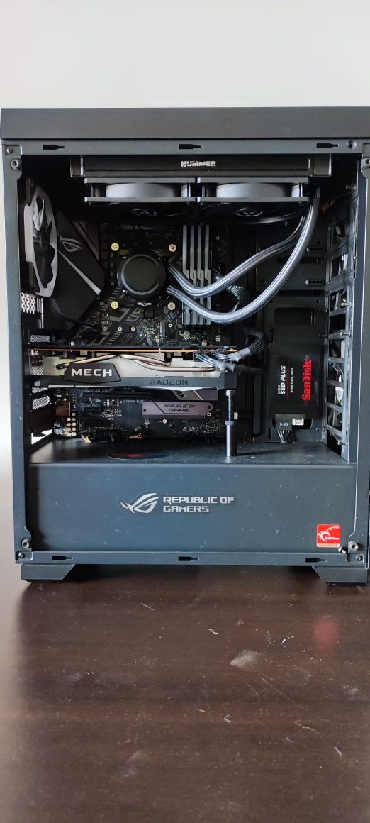 Computador Gaming Fusion i7 8700K|32GB|M2 512GB|SSD 2TB|RX 6700 XT