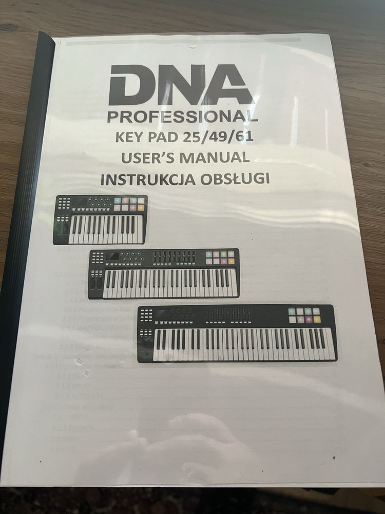 Klawiatura Midi - dwuoktawowa