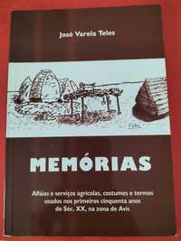 Livro "Memórias" de José Varela Teles